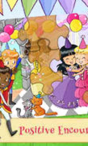 Puzzles d'Anniversaire de Princesse pour Enfants: Assiste à une fête royale avec les Puzzles d'Anniversaire de Princesse! 4