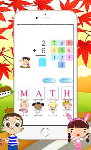 Addition : Jeux Math gratuit pour les enfants 1