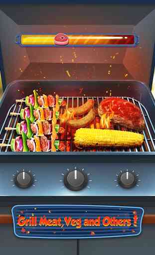 BBQ Kitchen Grill Cooking Game 1