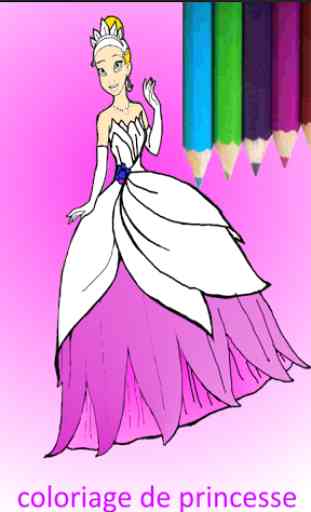 Coloriage de princesses 1