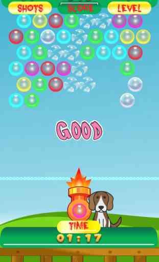Dog Party POP! Bubble Shooter Go! pour les enfants 2