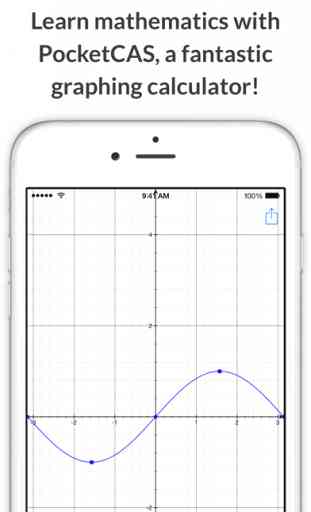 PocketCAS lite – Calculatrice graphique 1
