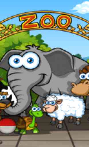 Preschool Zoo Puzzle Games for Toddlers and Kids 1