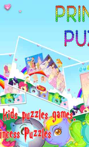 Princesse Cartoon Jigsaw Puzzles Jeux pour tout 4