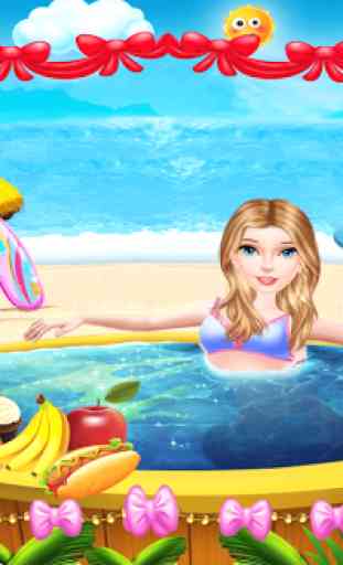 Princesse piscine et plage 4