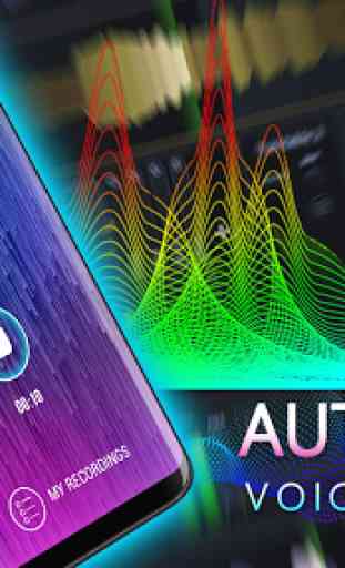 Auto Tuner Voice Recorder - Applications De Chant 1