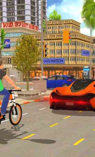 BMX Bicycle Taxi Driver 2019: Cab Sim 3