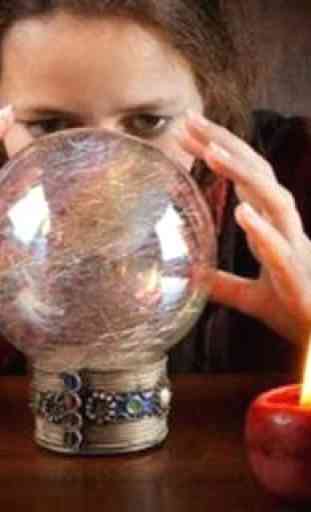 Boule de Cristal Réel - Boule Magique de Voyance 1