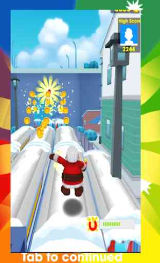 Christmas Santa Snow Subway 3