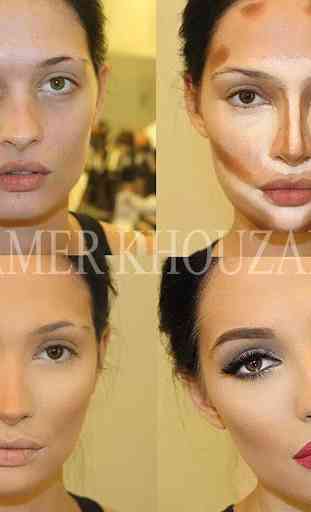Contouring nez tutoriels de maquillage 3