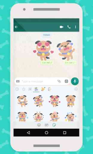 Cute Dog Stickers For WhatsApp 2