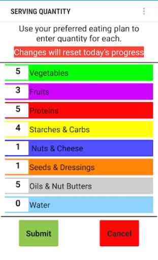 Daily Nutrition Intake Tracker 3