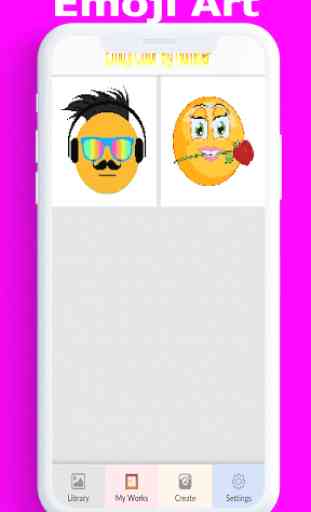 Emoji couleur par numéro, jeu de visage emojis 2