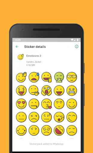 Emoticons Sticker Pack for WhatsApp 3
