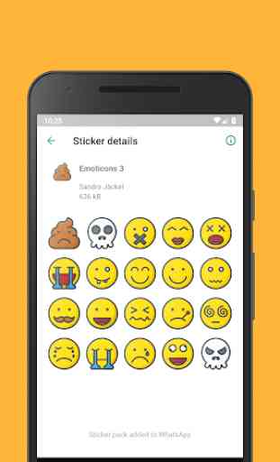 Emoticons Sticker Pack for WhatsApp 4