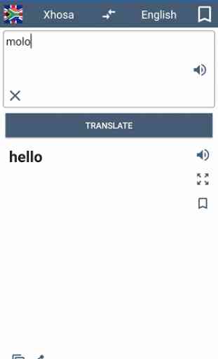 English Xhosa Translator 2