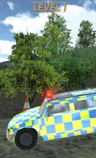extrême police voiture conduite simulateur 3