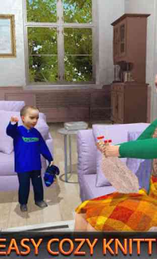 Famille virtuelle Happy Granny Sim: Granny as Nann 1