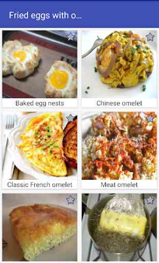 Fried Eggs Omelette Recipes 1