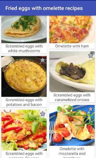Fried Eggs Omelette Recipes 3