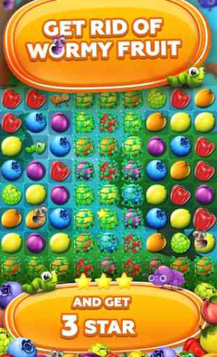 Fruit Hamsters-Match 3 gratuits jeux gratuit 3