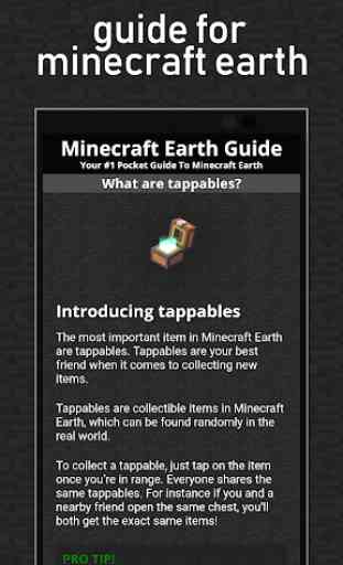 Guide for Minecraft Earth 4