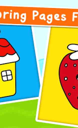 Jeux de coloriage pour enfants - Dessin livre 1