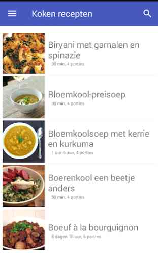 Koken recepten app nederlands gratis 1