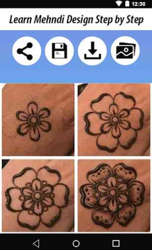 Learn Mehndi Designs Step By Step 4