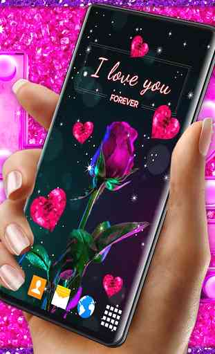 Love Live Wallpaper ❤️ Fancy Hearts HD Wallpapers 2