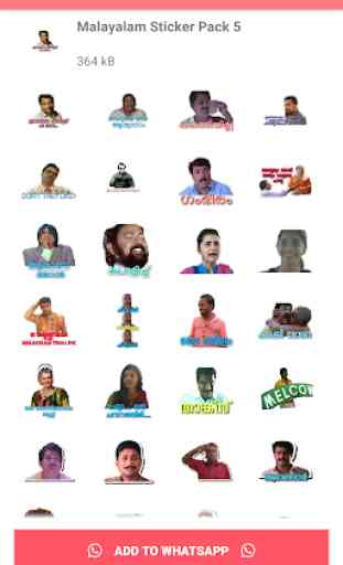 Malayalam Stickers for Whatsapp - WAStickerApps 3