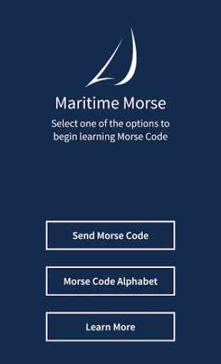 Maritime Morse Code 1