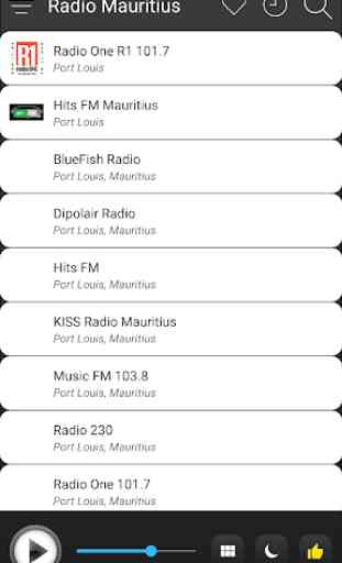 Mauritius Radio Stations Online - Mauritius FM AM 3