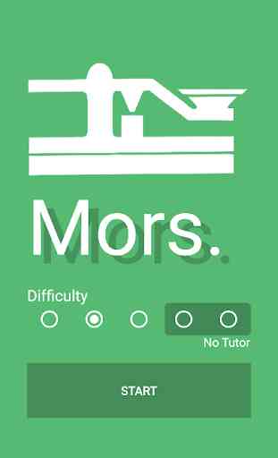 Mors. : The Morse Code Trainer 1