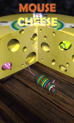Mouse in Cheese: 3D game for cats 2