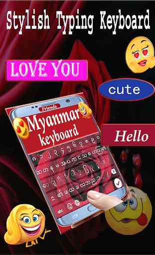 Myanmar Keyboard 2020 : Myanmar Language Keyboard 3