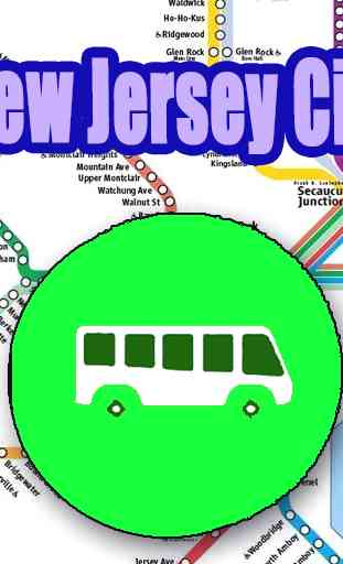 New Jersey City Bus Map 1