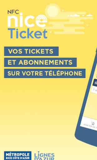 NFC Nice Ticket – L’appli des titres Lignes d’Azur 1