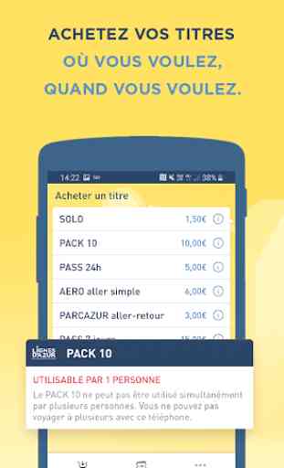 NFC Nice Ticket – L’appli des titres Lignes d’Azur 3