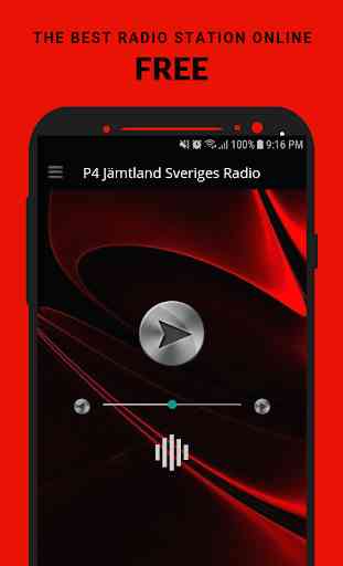 P4 Jämtland Sveriges Radio App FM SE Fri Online 1