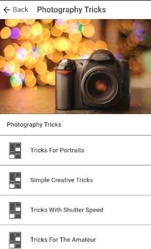 Photography Tricks & Photography Tips 1