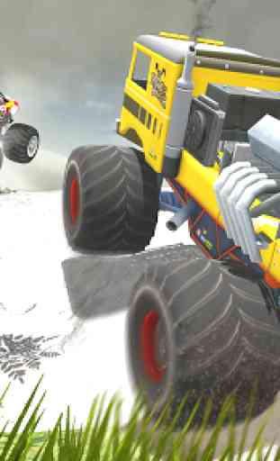 Real Monster Truck Driver:Jeux de camions gratuits 3