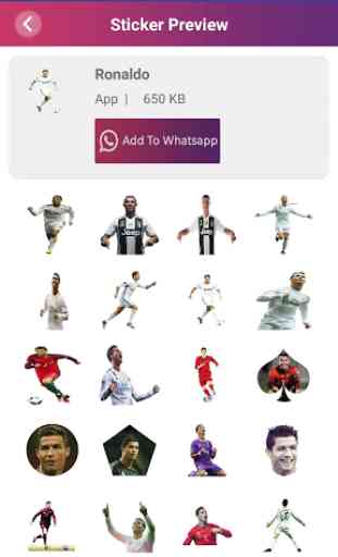 Ronaldo Stickers For Whatsapp 2