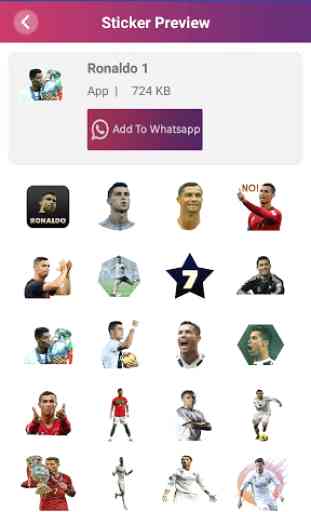 Ronaldo Stickers For Whatsapp 3