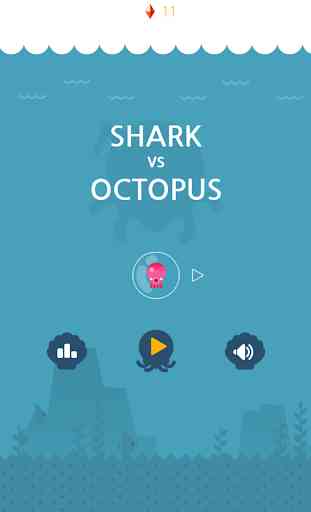 Shark vs Octopus 1