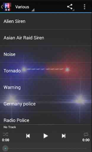 Sirènes réel sons gratuits- police francaise 1
