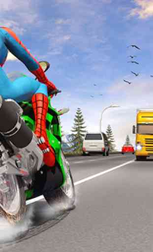 Spider Hero Rider - Racers Of Highway 1