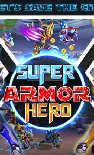 Superhero Armor: City War - Robot Fighting Premium 2