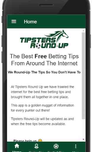 Tipsters Round-Up - Free Betting Tips 1