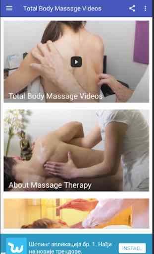 Total Body Massage Videos 2